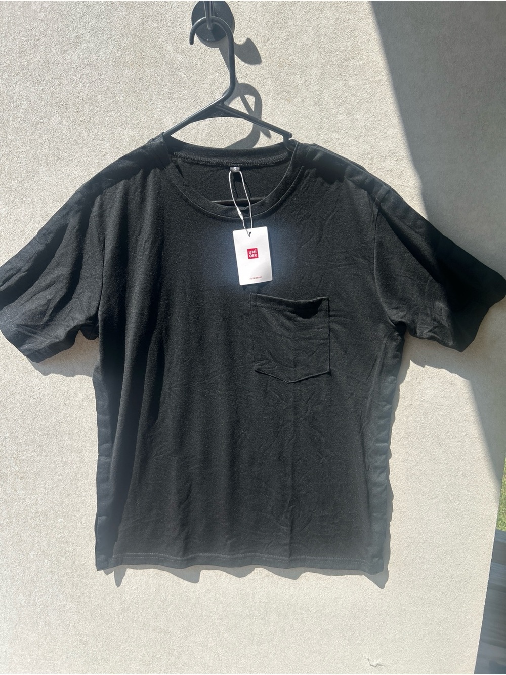 Men's Black “Snap-Away “ shirt new with tags mens size small  #497